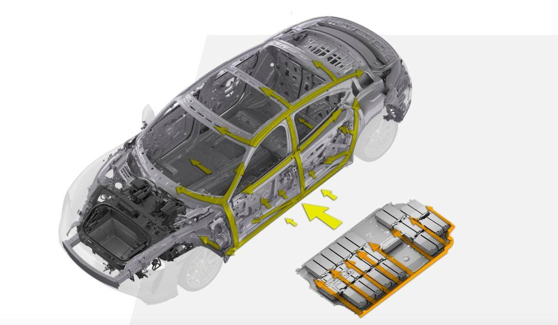 Aluminum chassis and battery enclosure for an electric vehicle